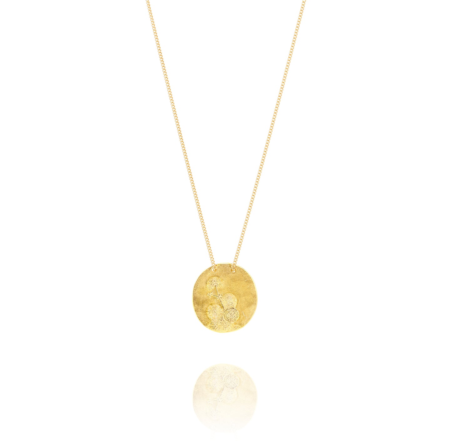 Golden Necklace K from Kunzea Back