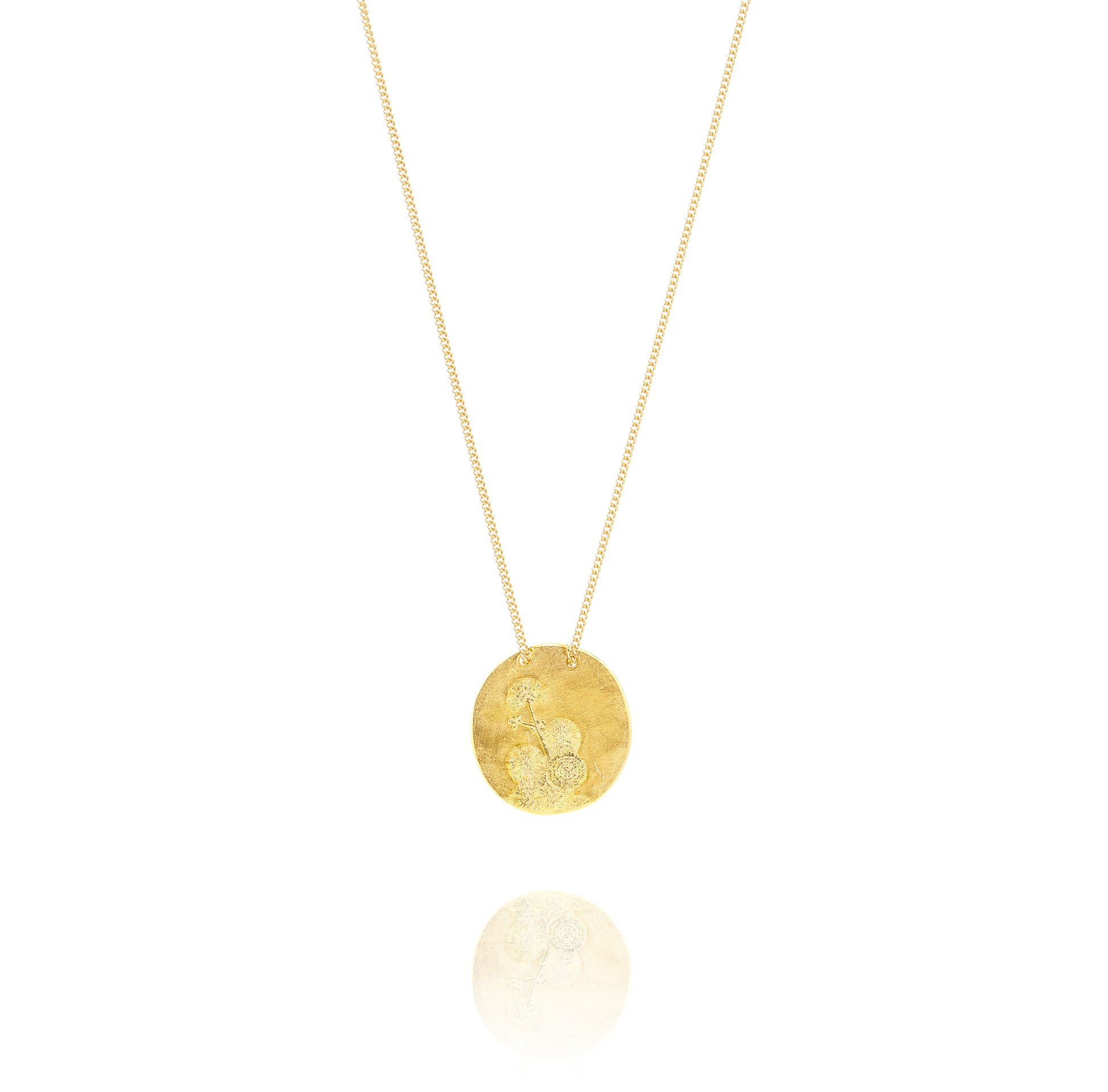 Golden Necklace K from Kunzea Back