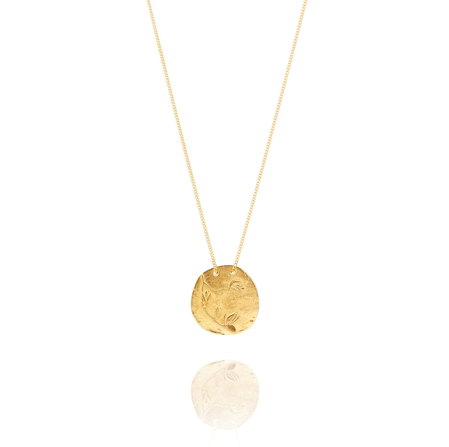 Golden Necklace M from Magnolia Back