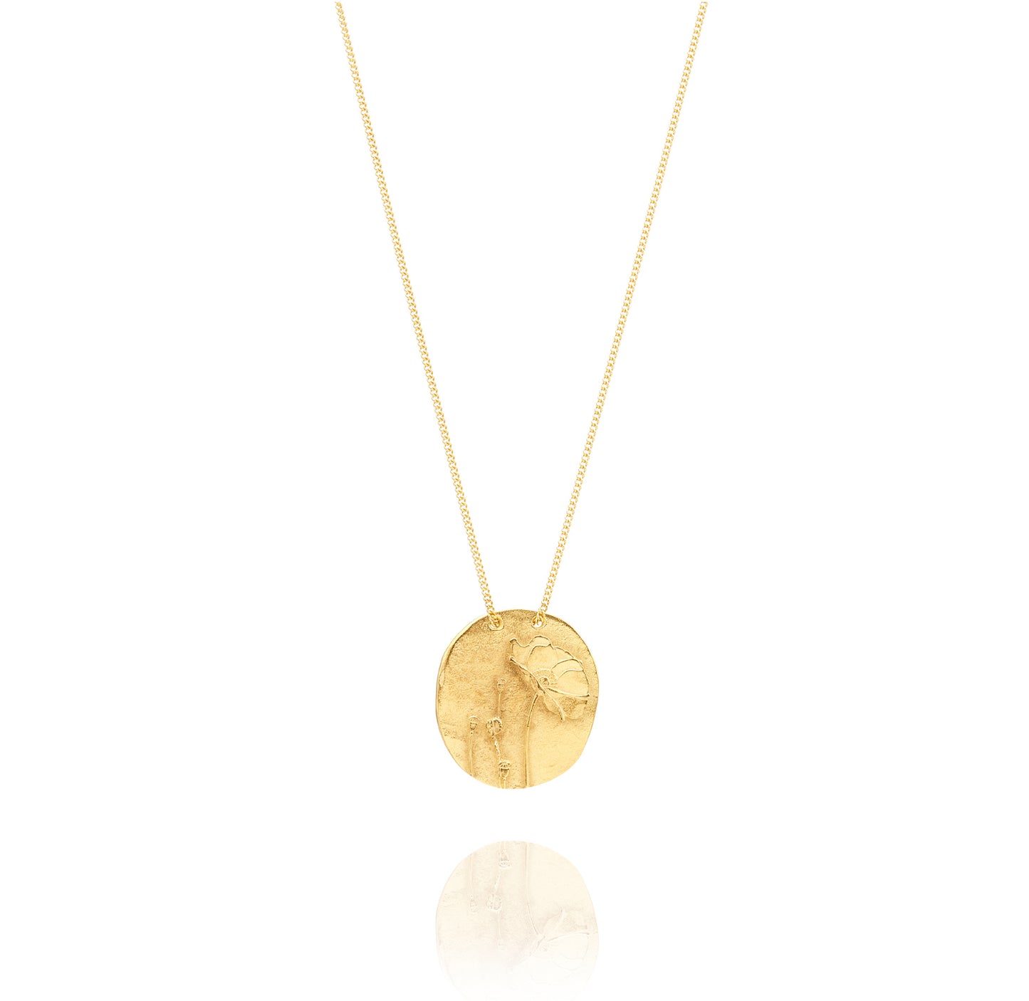 Golden Necklace P from Papoila Back