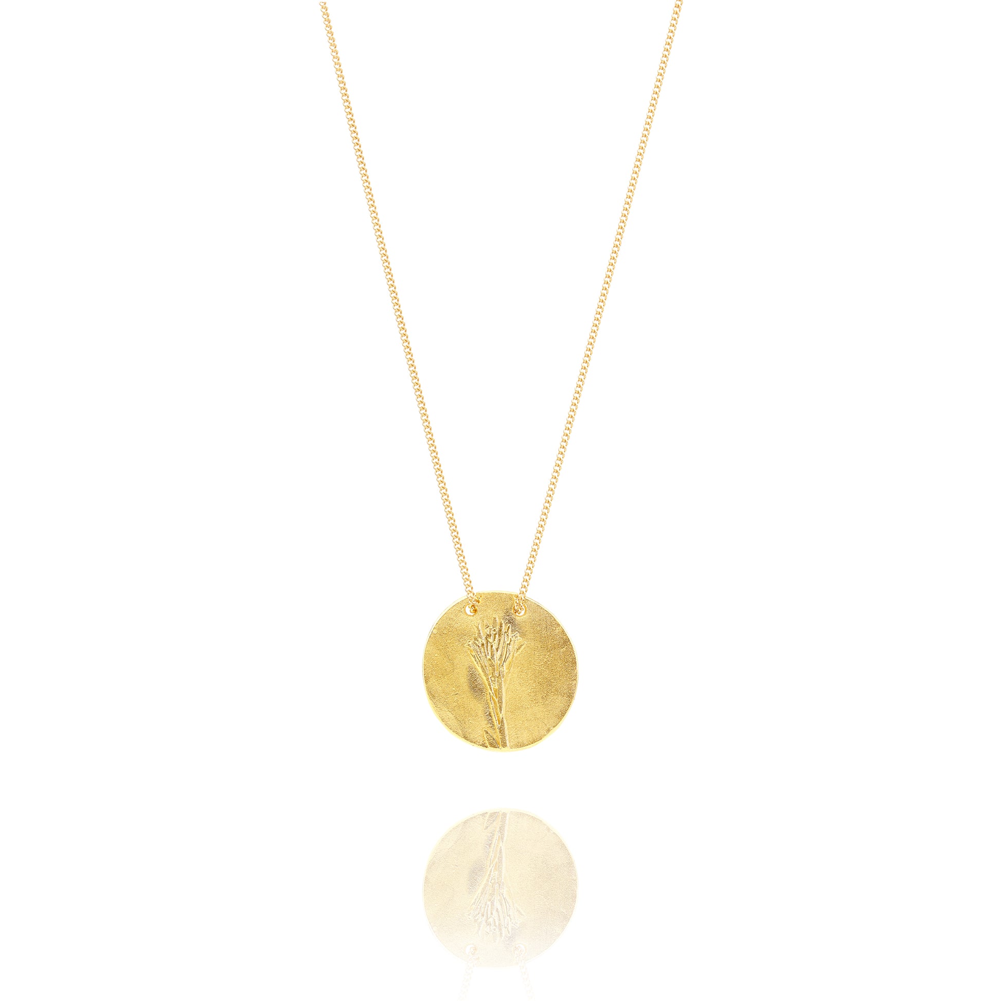 Golden Necklace Q from Quesnelia Back