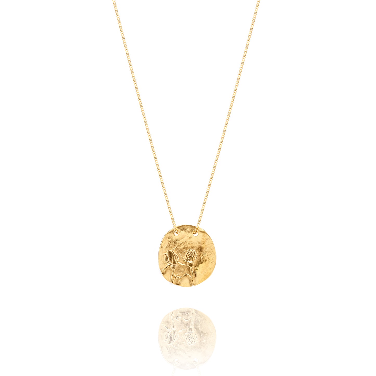 Golden Necklace R from Rosa Back