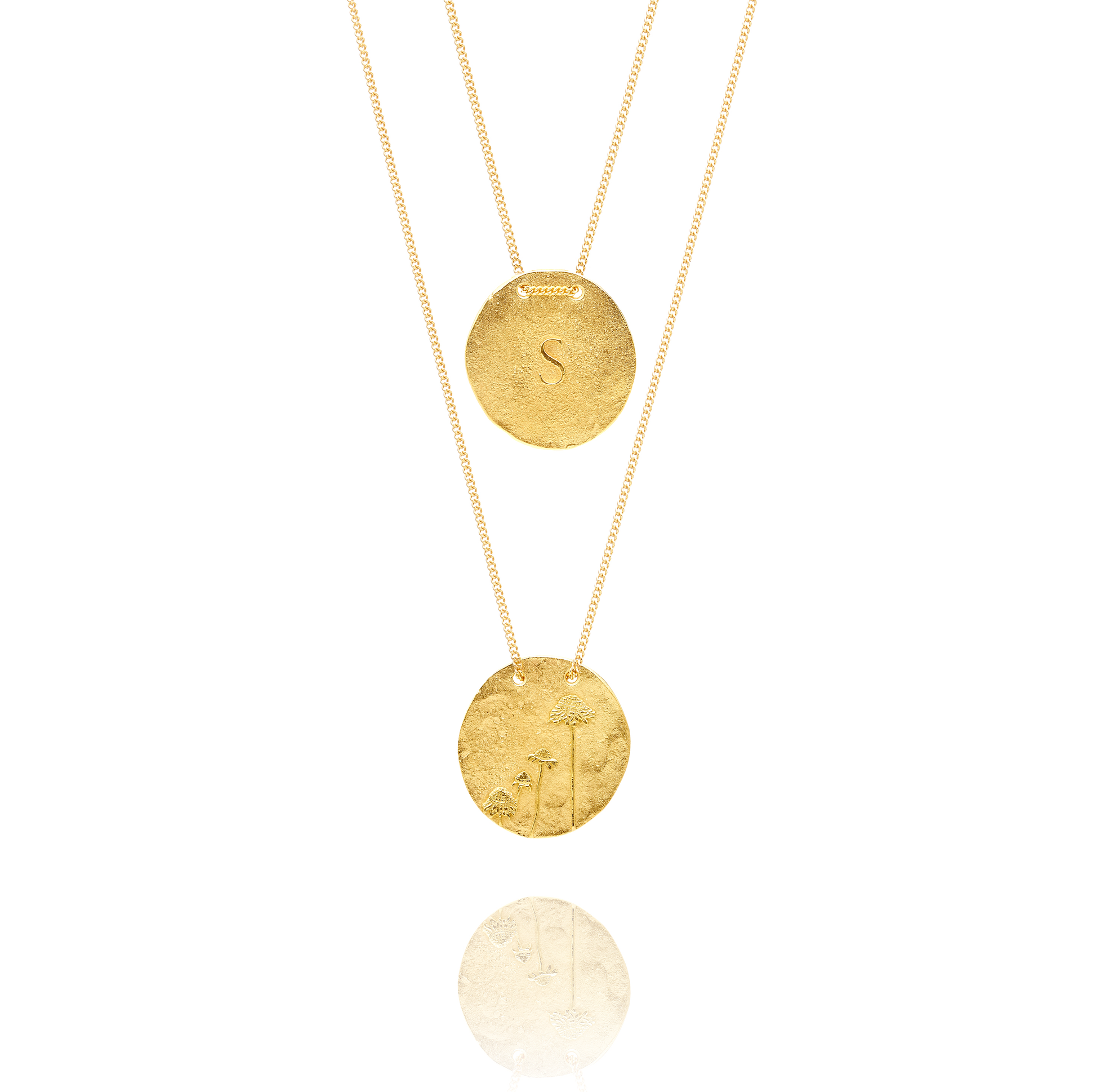 Golden Necklace S from Scabiosa 