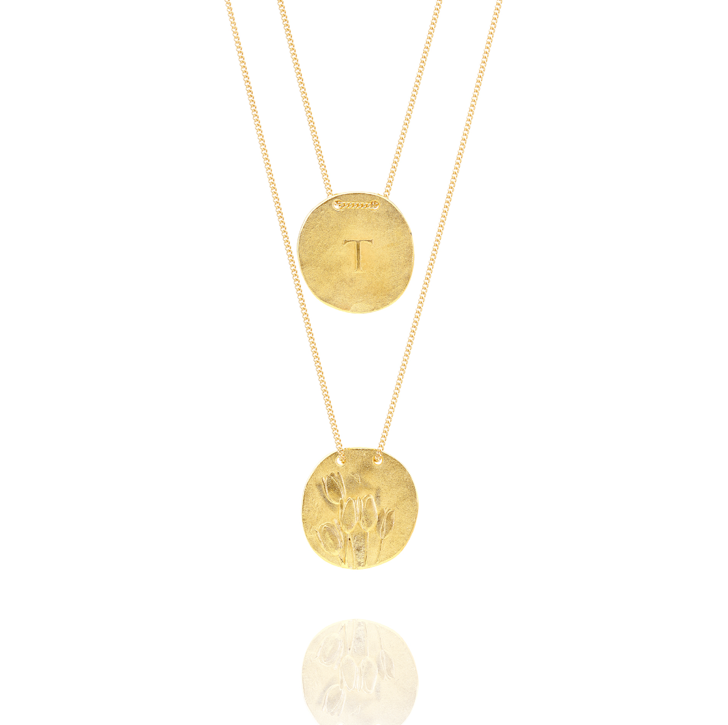 Golden Necklace T from Tulip 