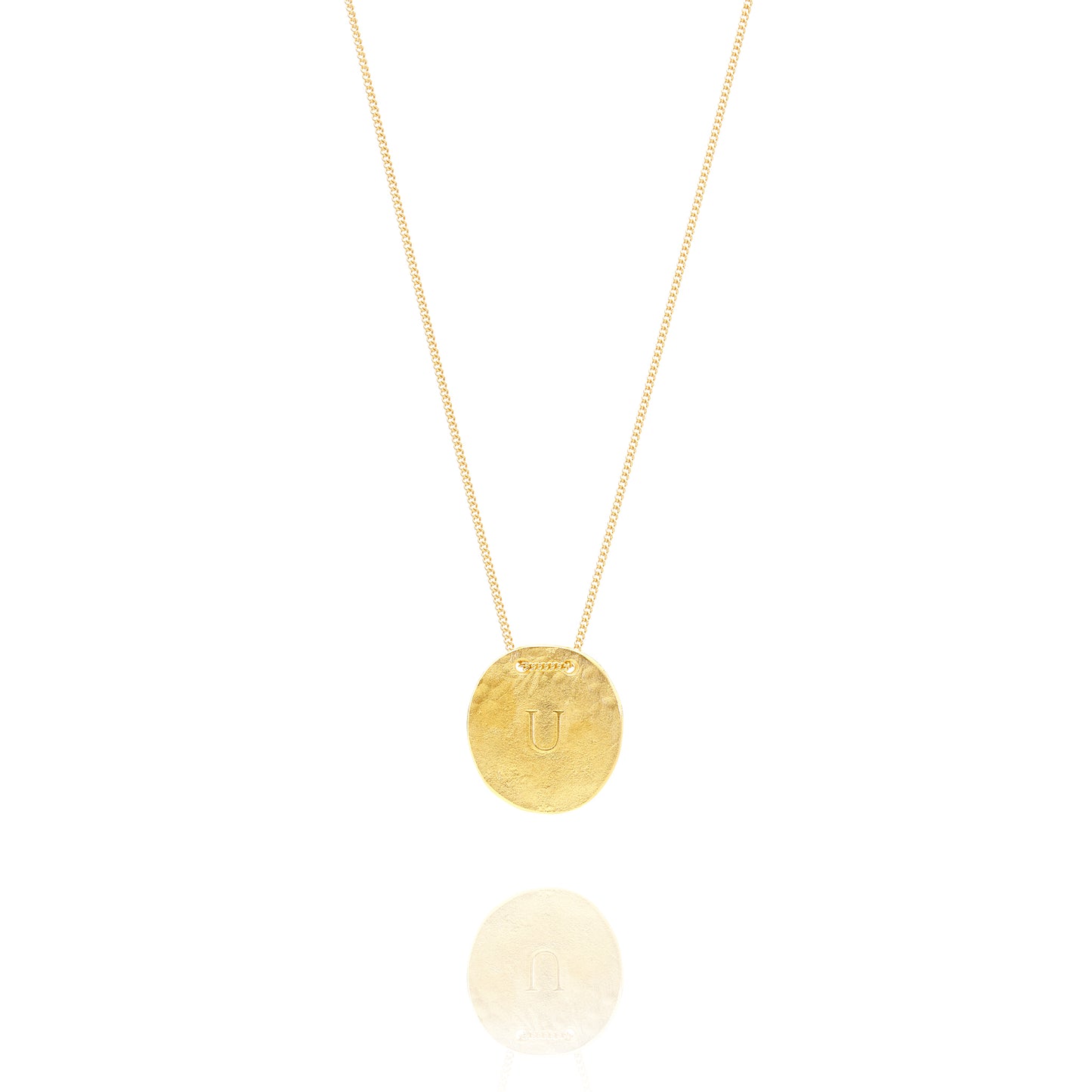 Golden Necklace U from Urze Front