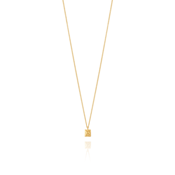 Lavender Necklace Back