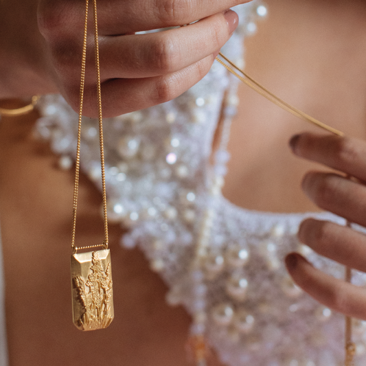 Lavender Necklace - Parfum Collection