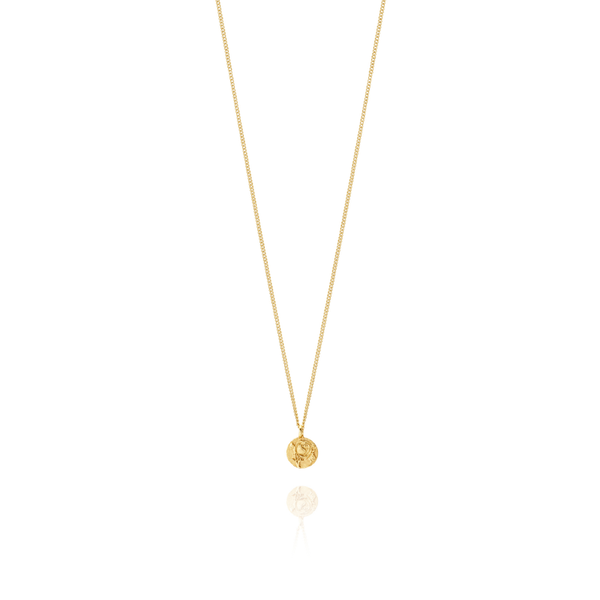 Rose and Ruby Necklace Back