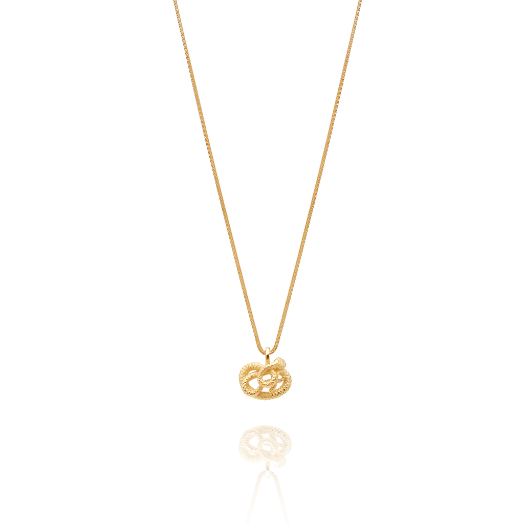Serpent Pendant Necklace