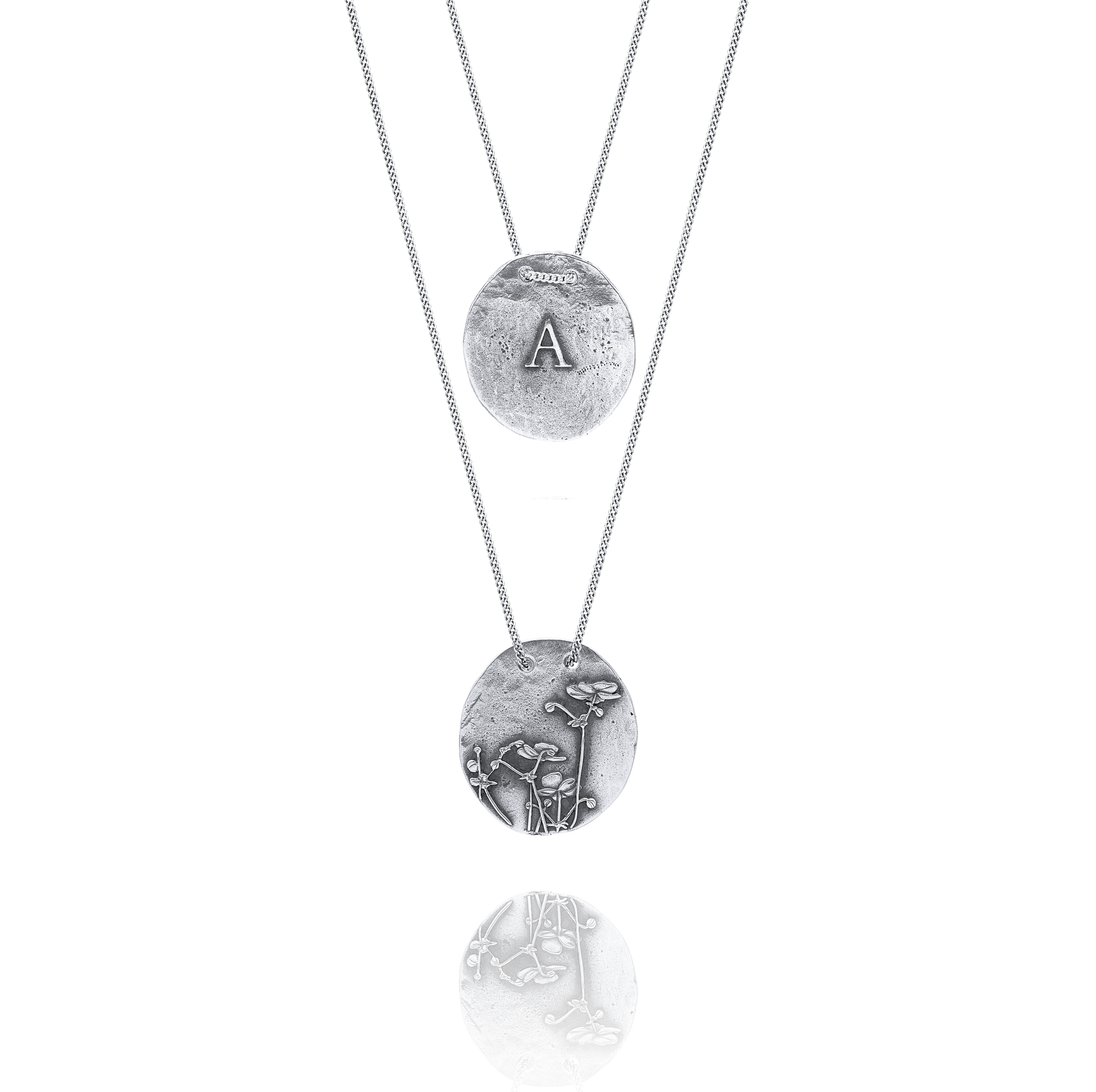 Silver Necklace A from Anemona