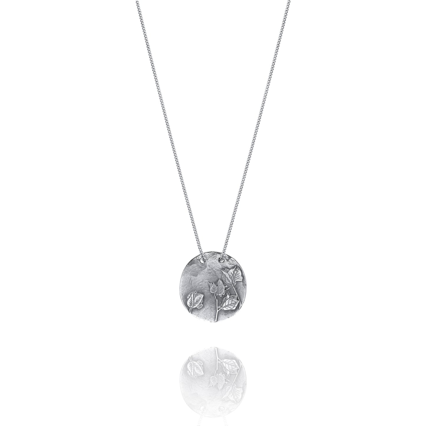 Silver Necklace B from Buganvilia Back