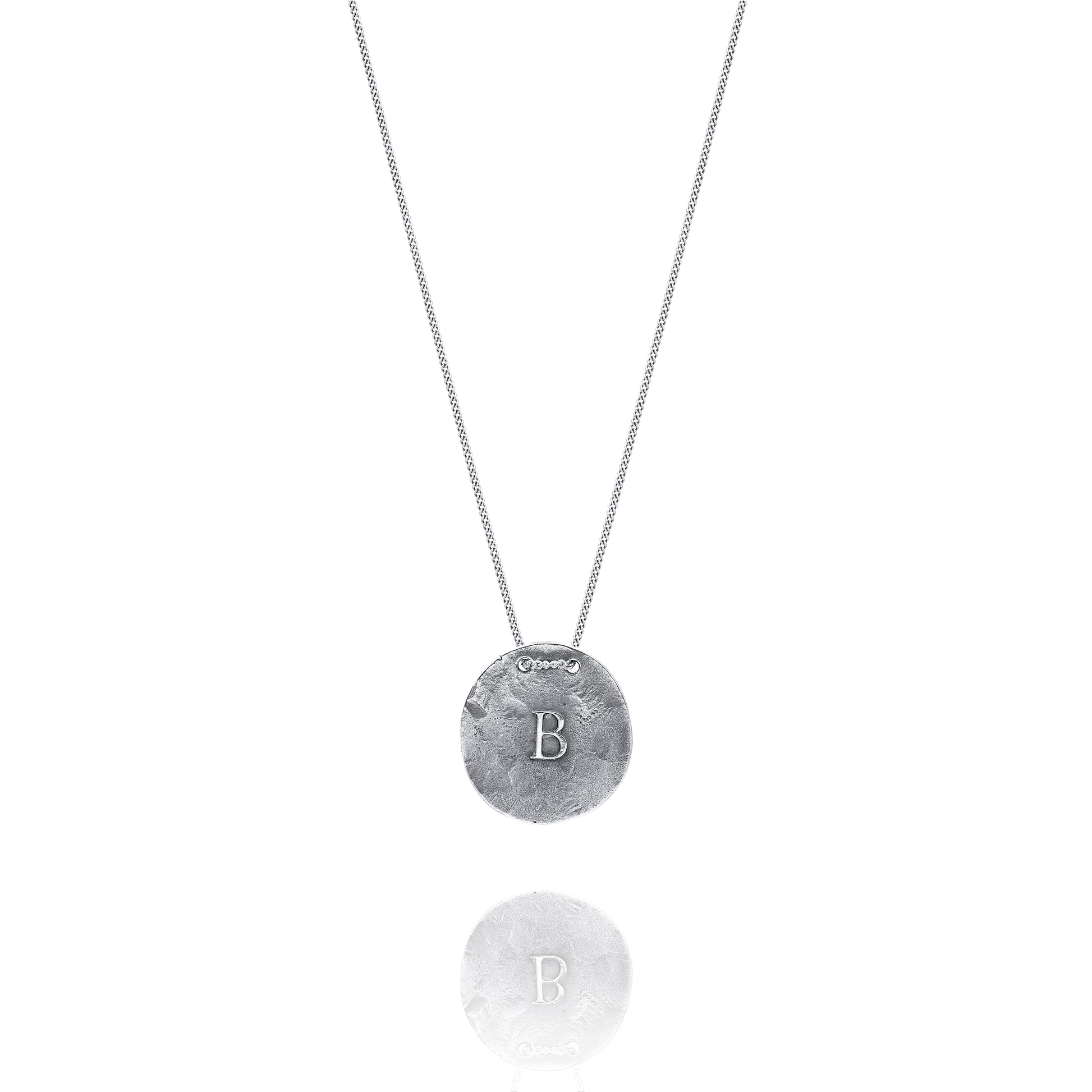 Silver Necklace B from Buganvilia Front