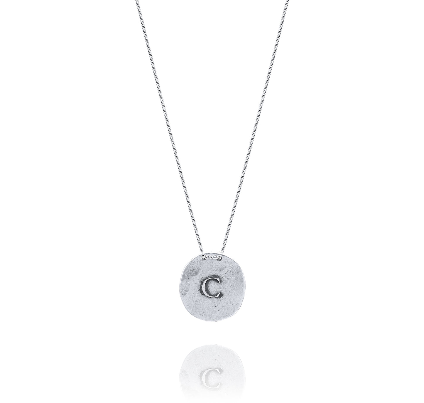 Silver Necklace C from Ciclame Front