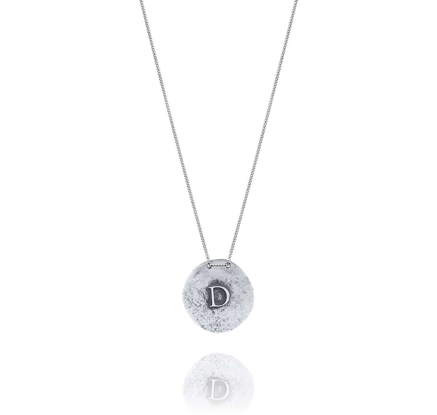 Silver Necklace D from Dandelion Front