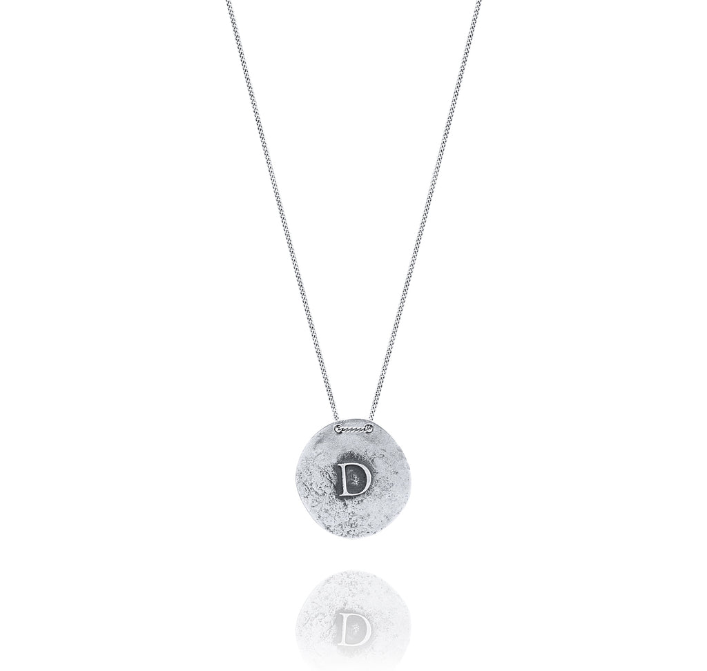Silver Necklace D from Dandelion Front