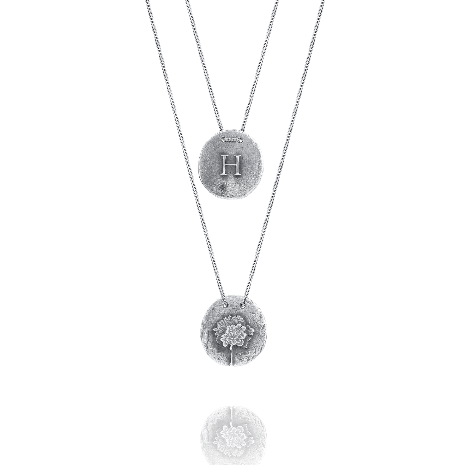 Silver Necklace F from Fresia