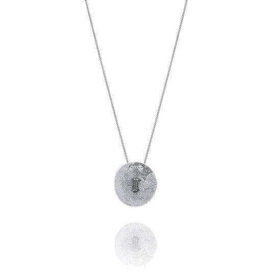 Silver Necklace I from Iris Front