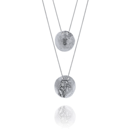 Silver Necklace I from Iris