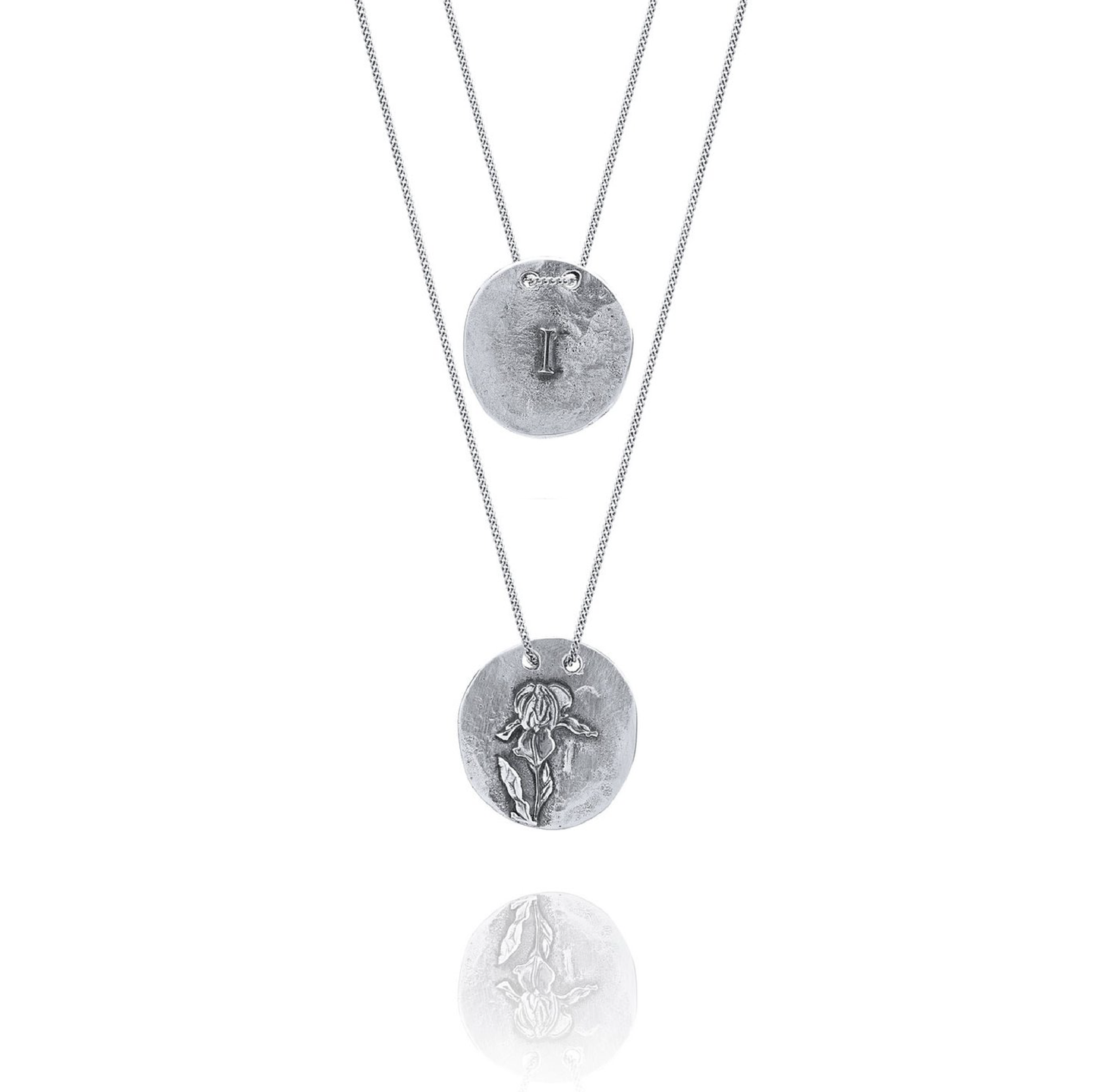 Silver Necklace I from Iris