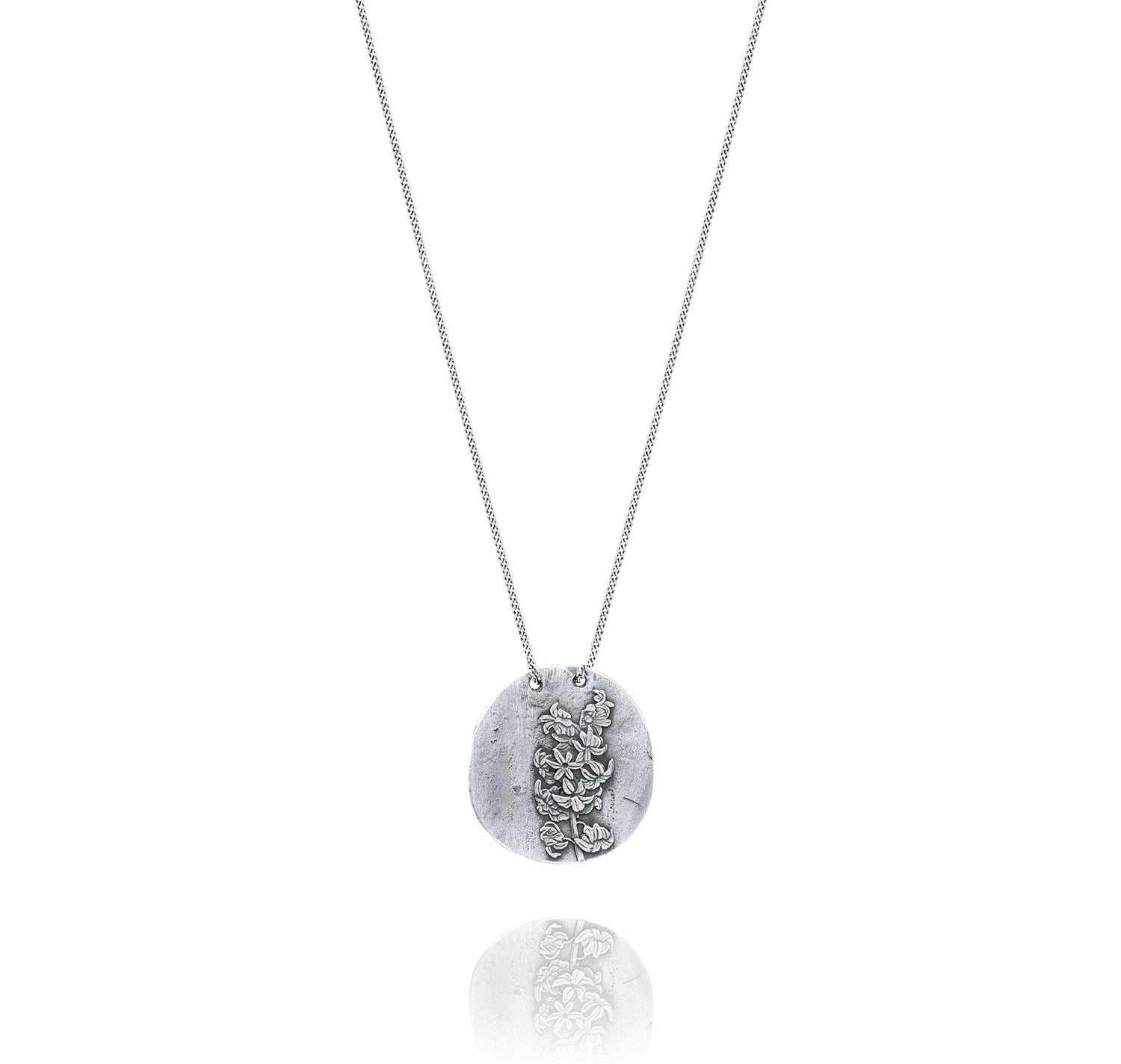 Silver Necklace J from Jacinto
