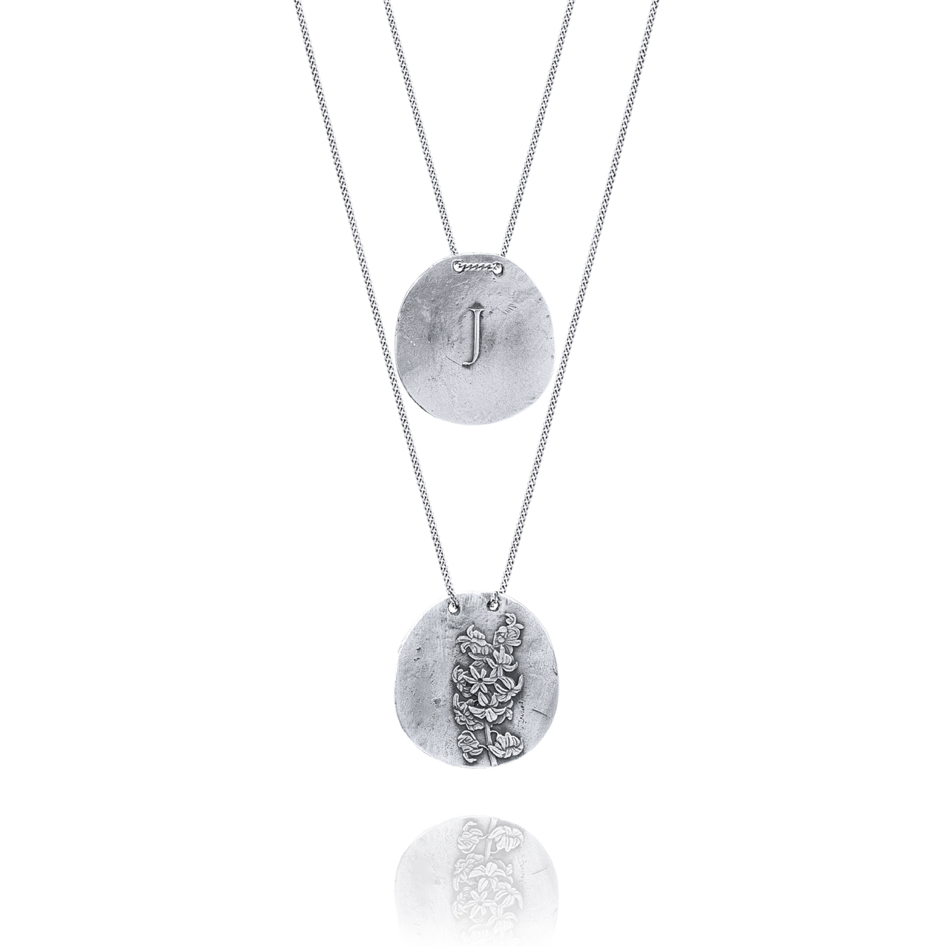 Silver Necklace J from Jacinto