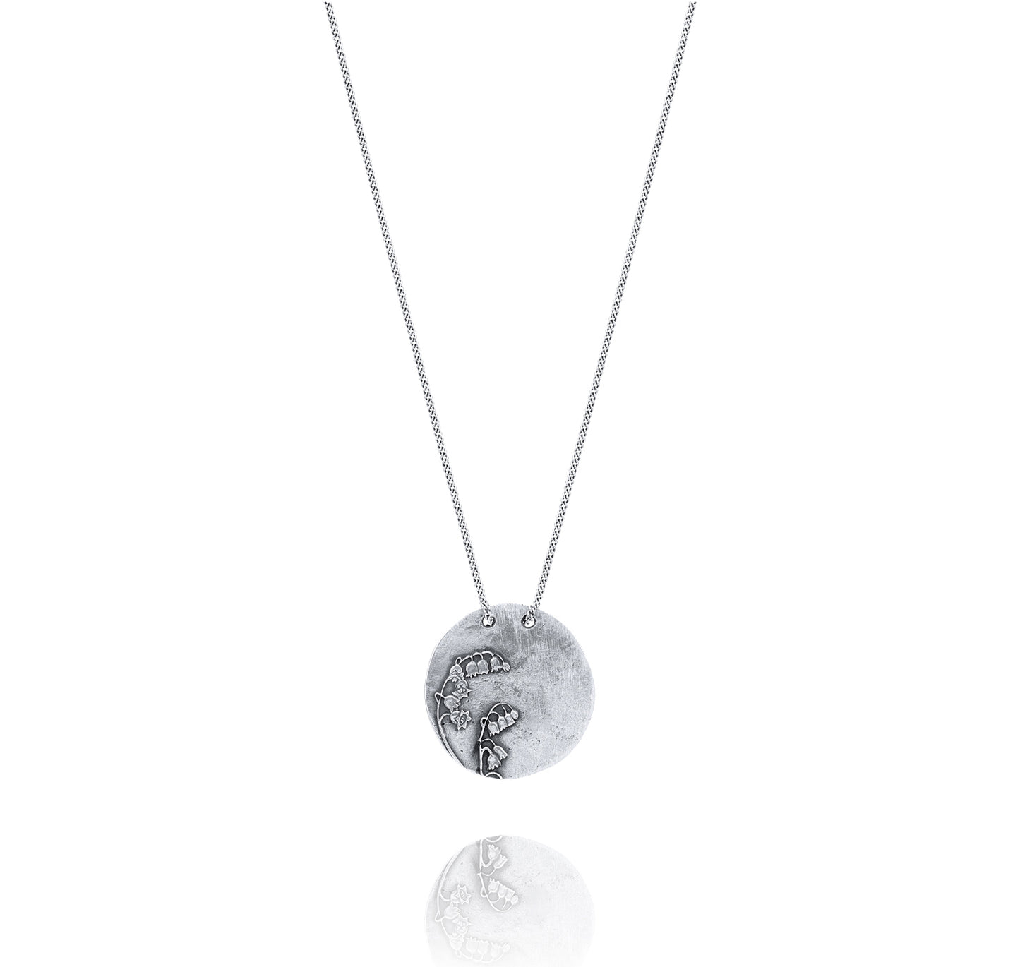 Silver Necklace L from Lirio do Vale Back