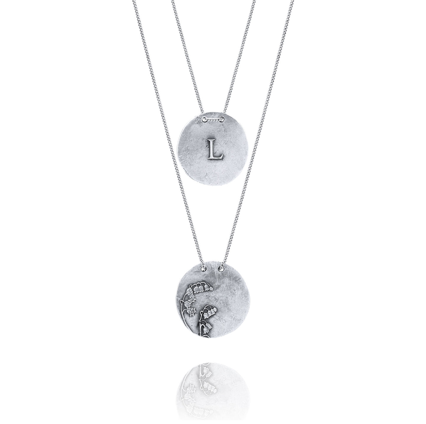 Silver Necklace L from Lirio do Vale