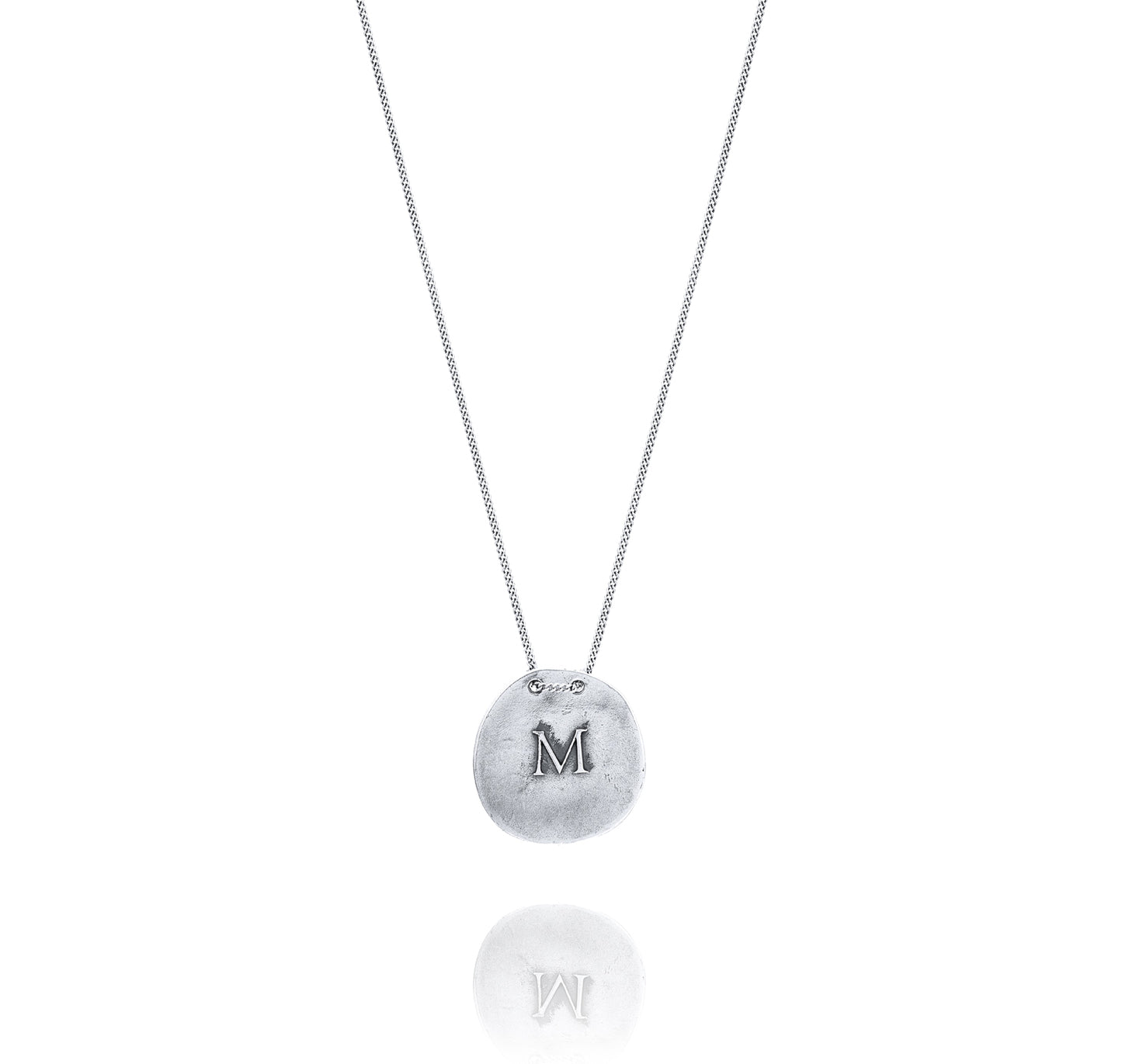 Silver Necklace M from Magnolia Front