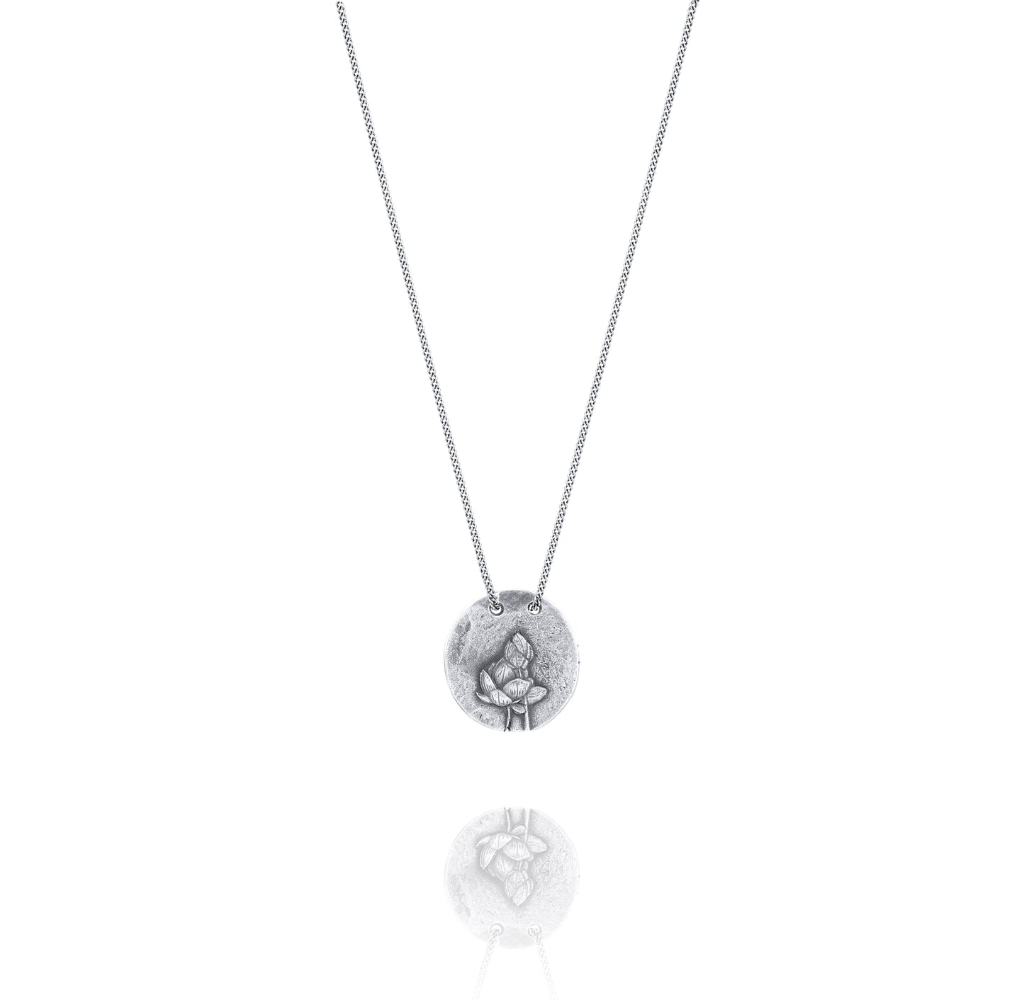 Silver Necklace N from Nenufar Back