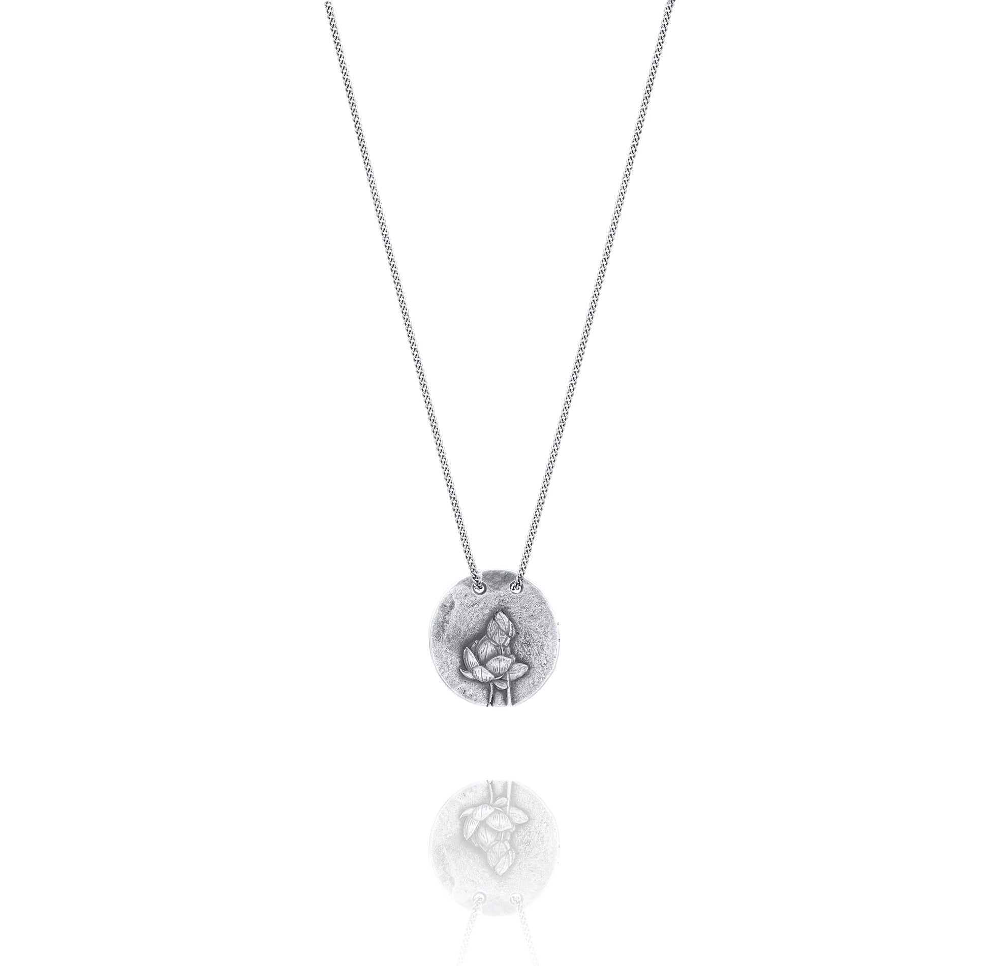 Silver Necklace N from Nenufar Back