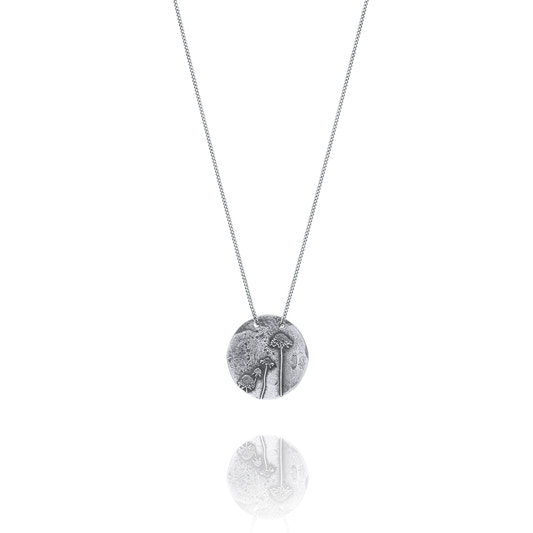 Silver Necklace S from Scabiosa Back