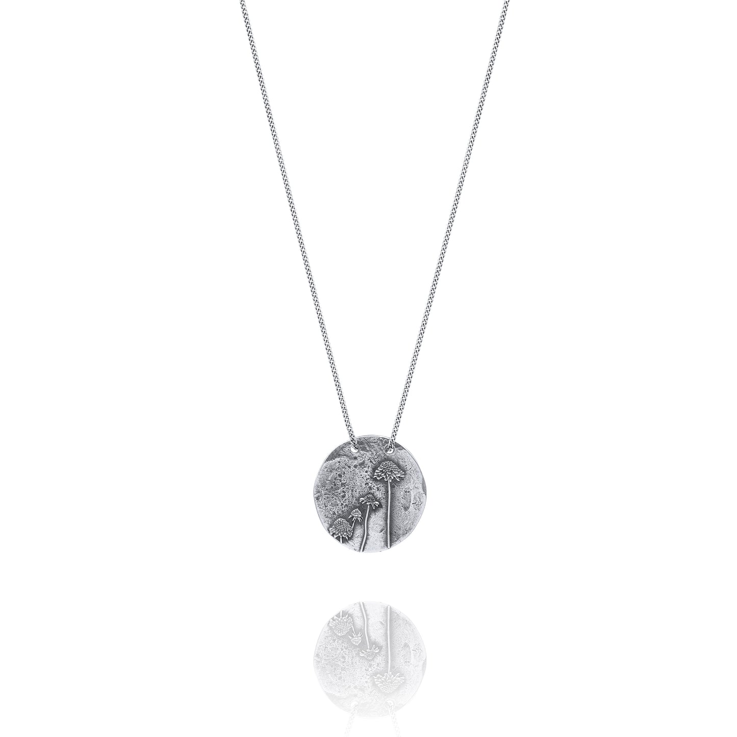Silver Necklace S from Scabiosa Back