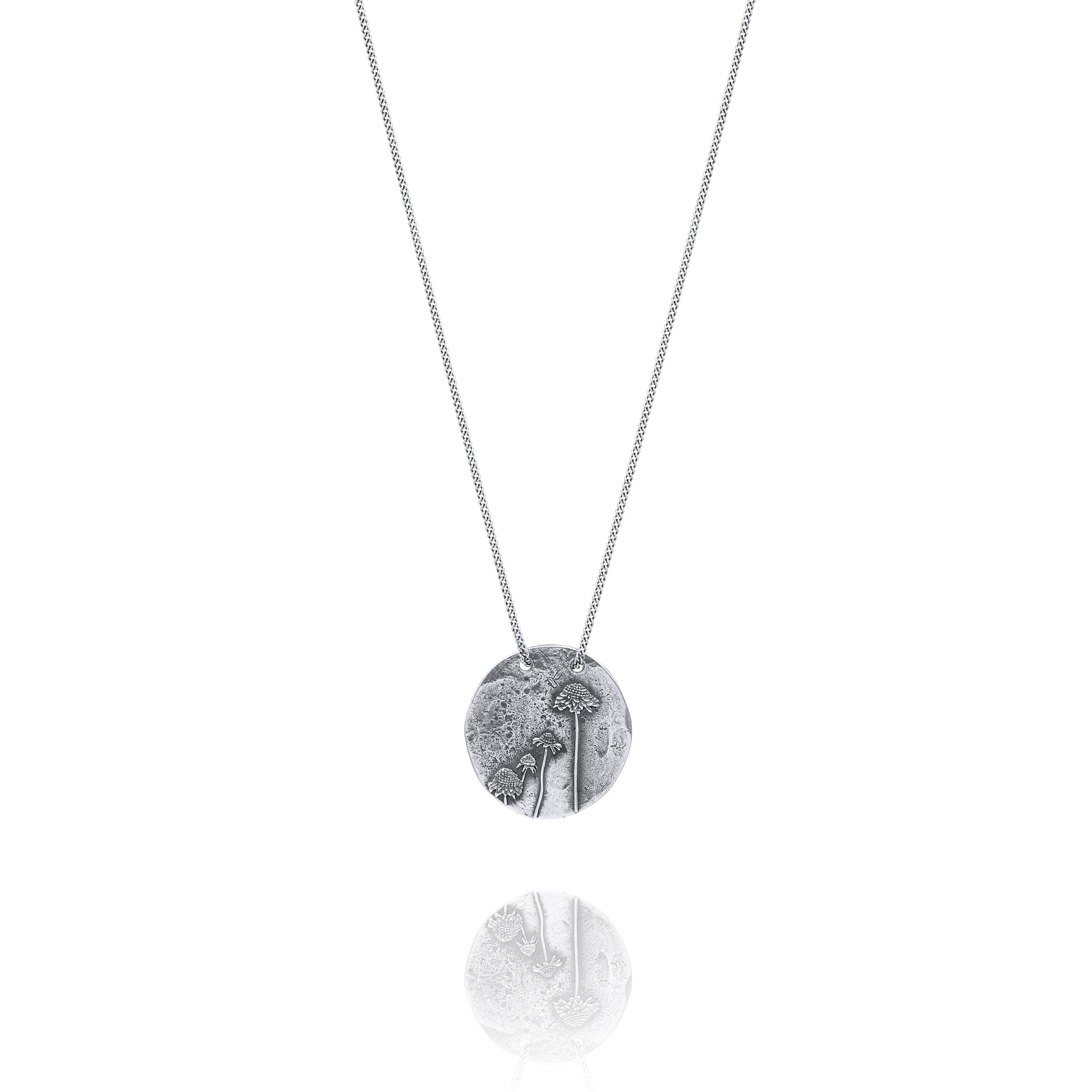 Silver Necklace S from Scabiosa Back