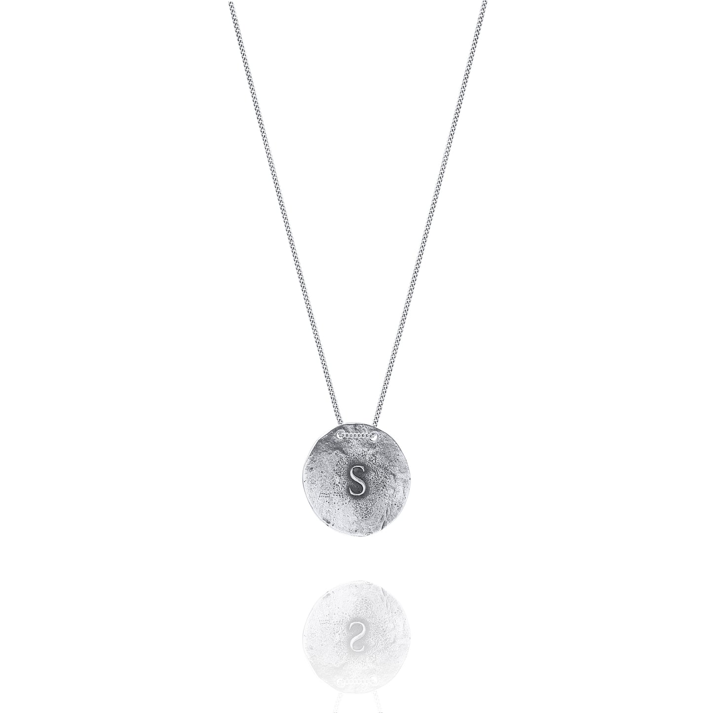 Silver Necklace S from Scabiosa Front