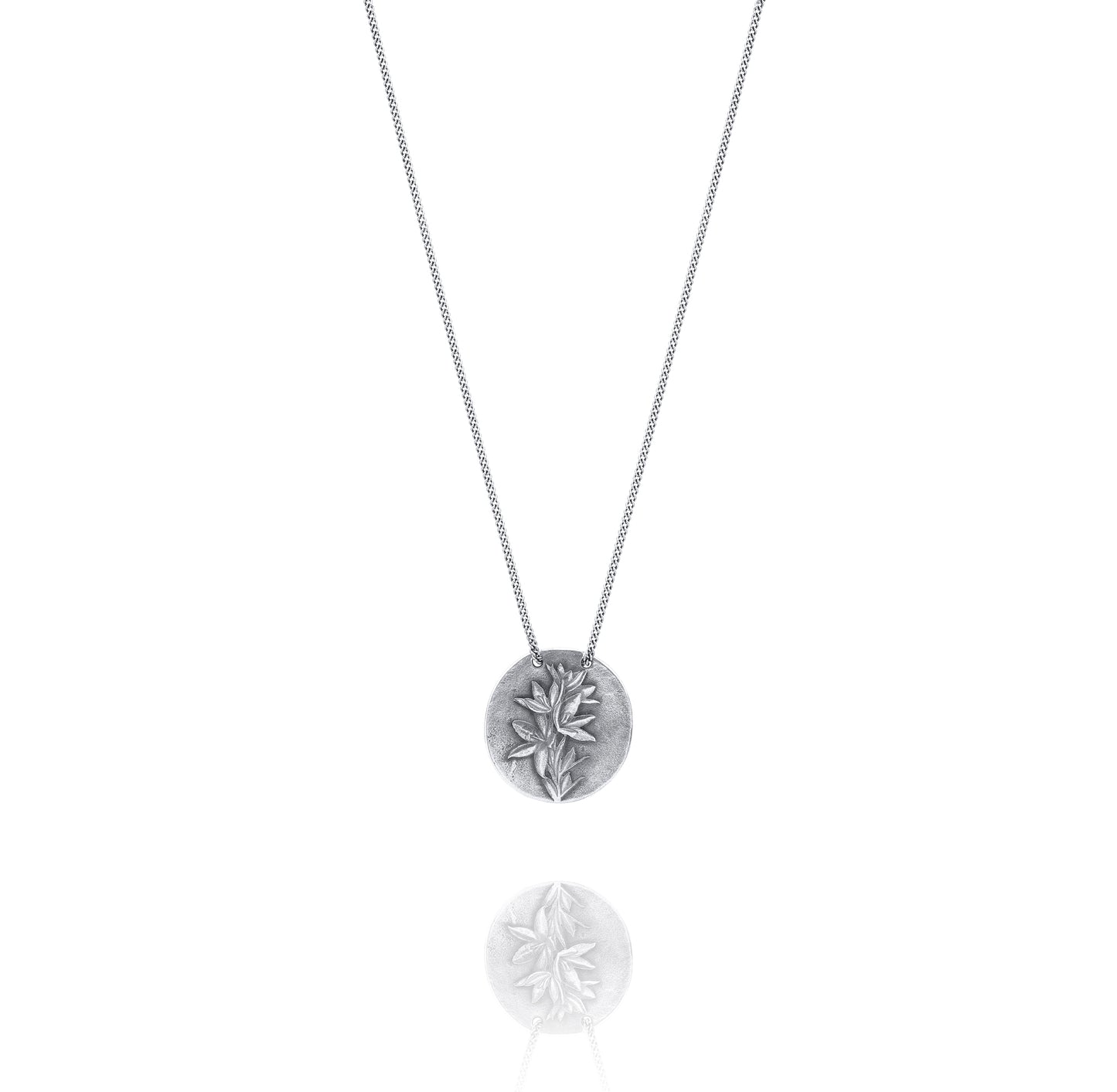 Silver Necklace W from Watsonia Back