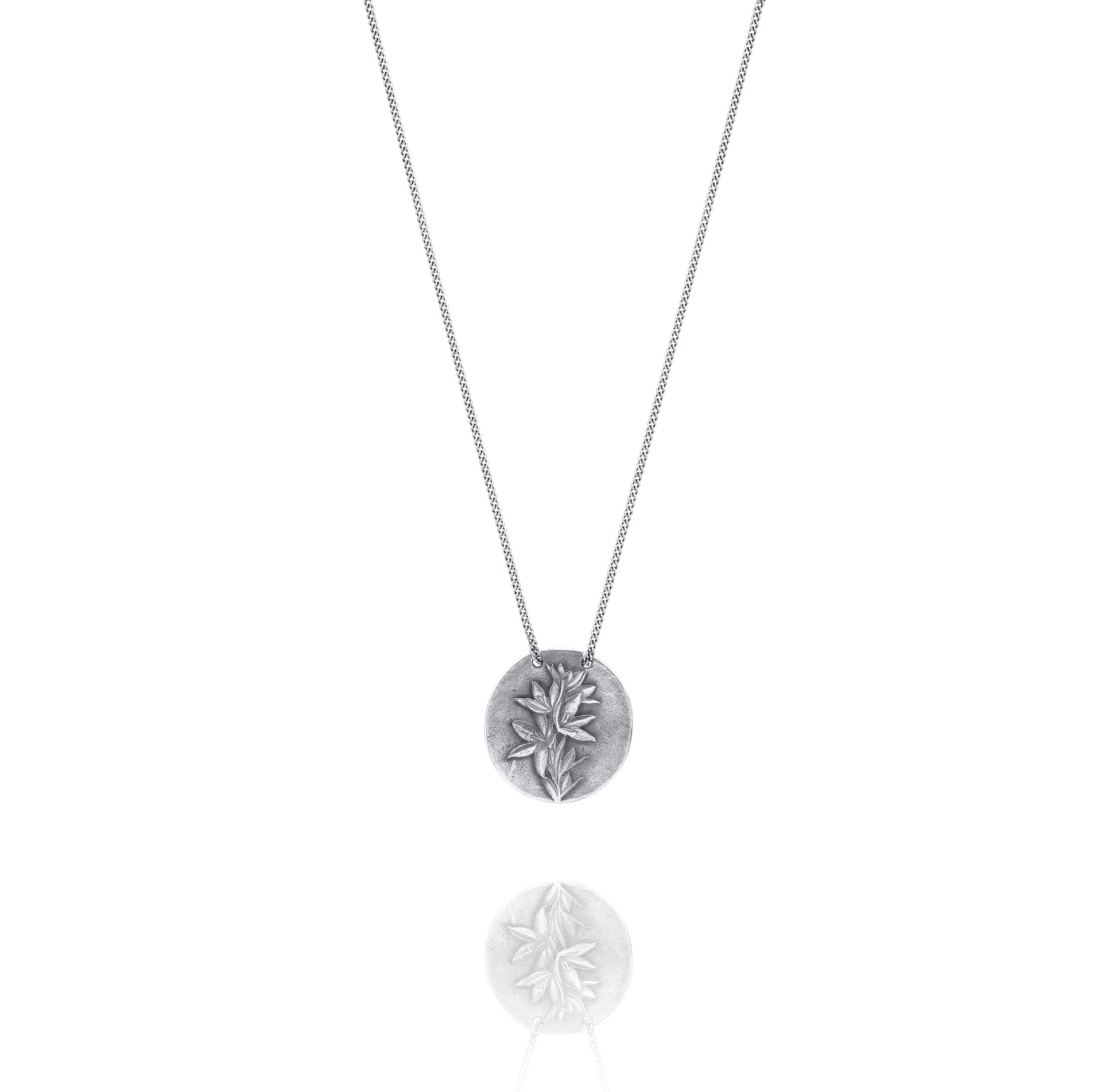 Silver Necklace W from Watsonia Back