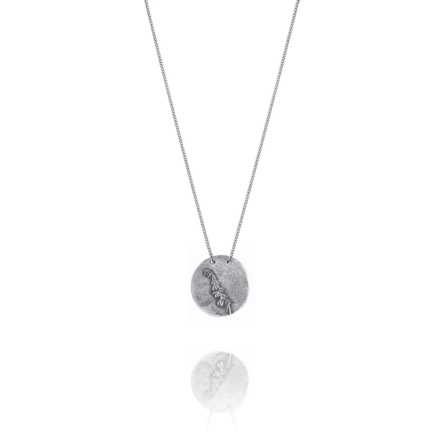 Silver Necklace Y from Yucca Back