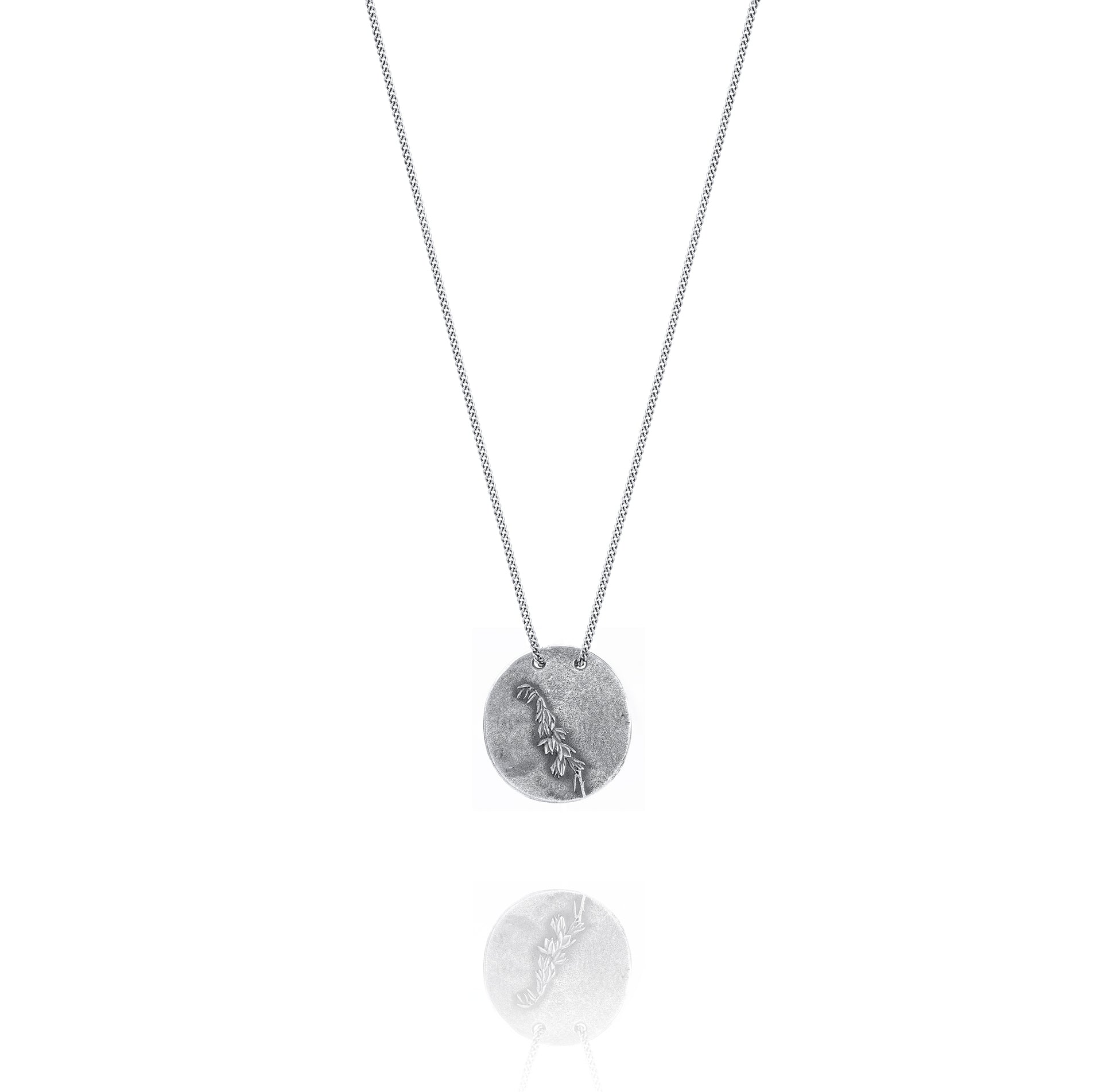 Silver Necklace Y from Yucca Back