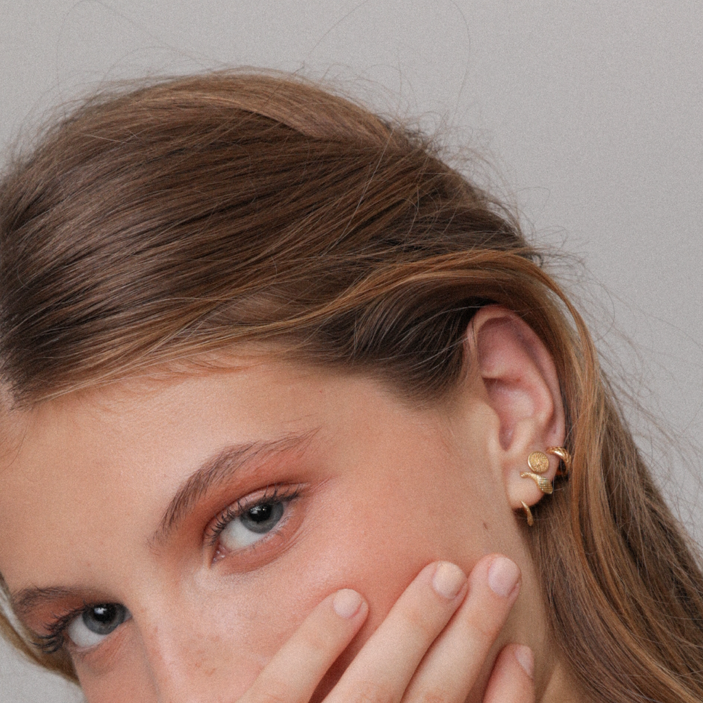 Small Engraves Hoops
